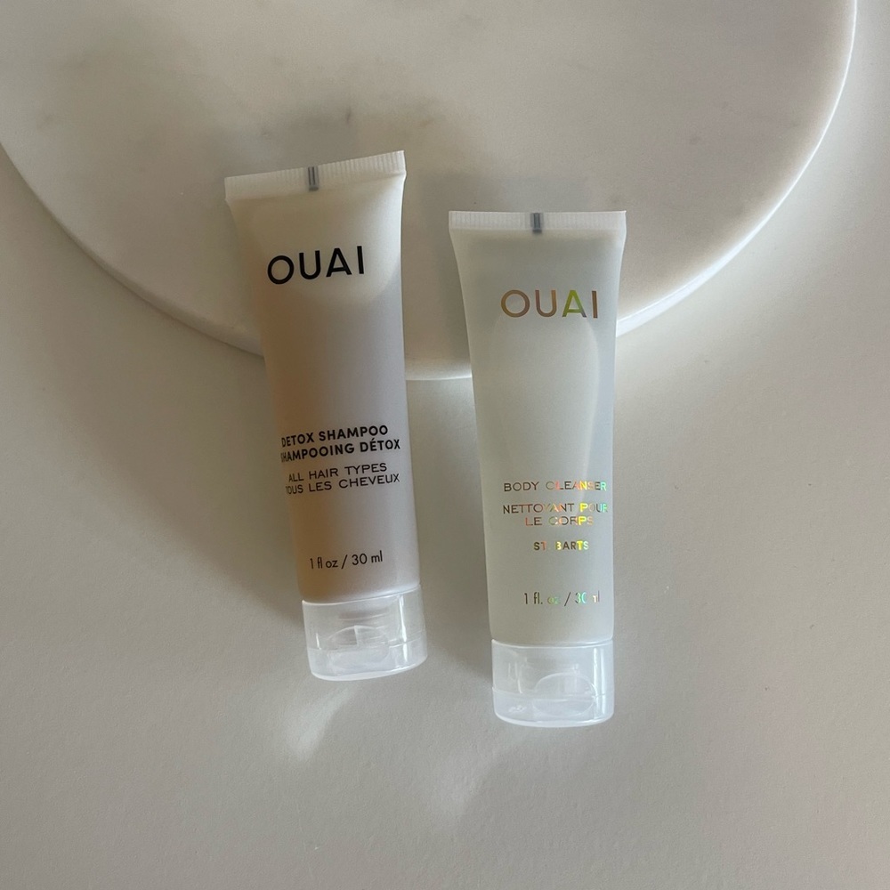 NEW OUAI hair and body products (2 items)